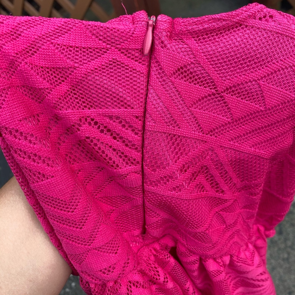 Pink Patterned Dress - Picture 3 of 4